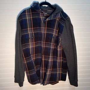 Express Flannel Hoodie